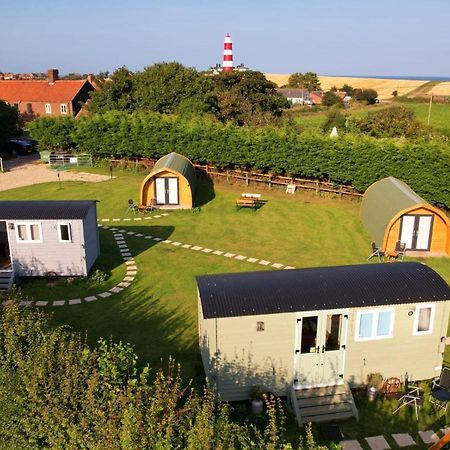 Lanterns Shepherds Huts & Glamping Happisburgh Esterno foto