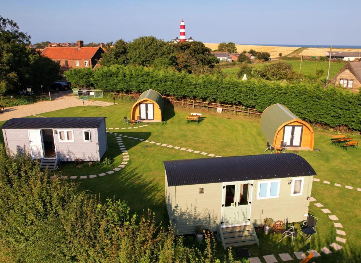 Lanterns Shepherds Huts & Glamping Happisburgh Esterno foto